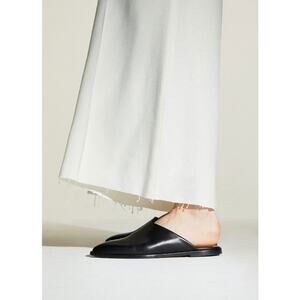 ATP Atelier Anzi Leather Slide Black Vacchetta Size 7